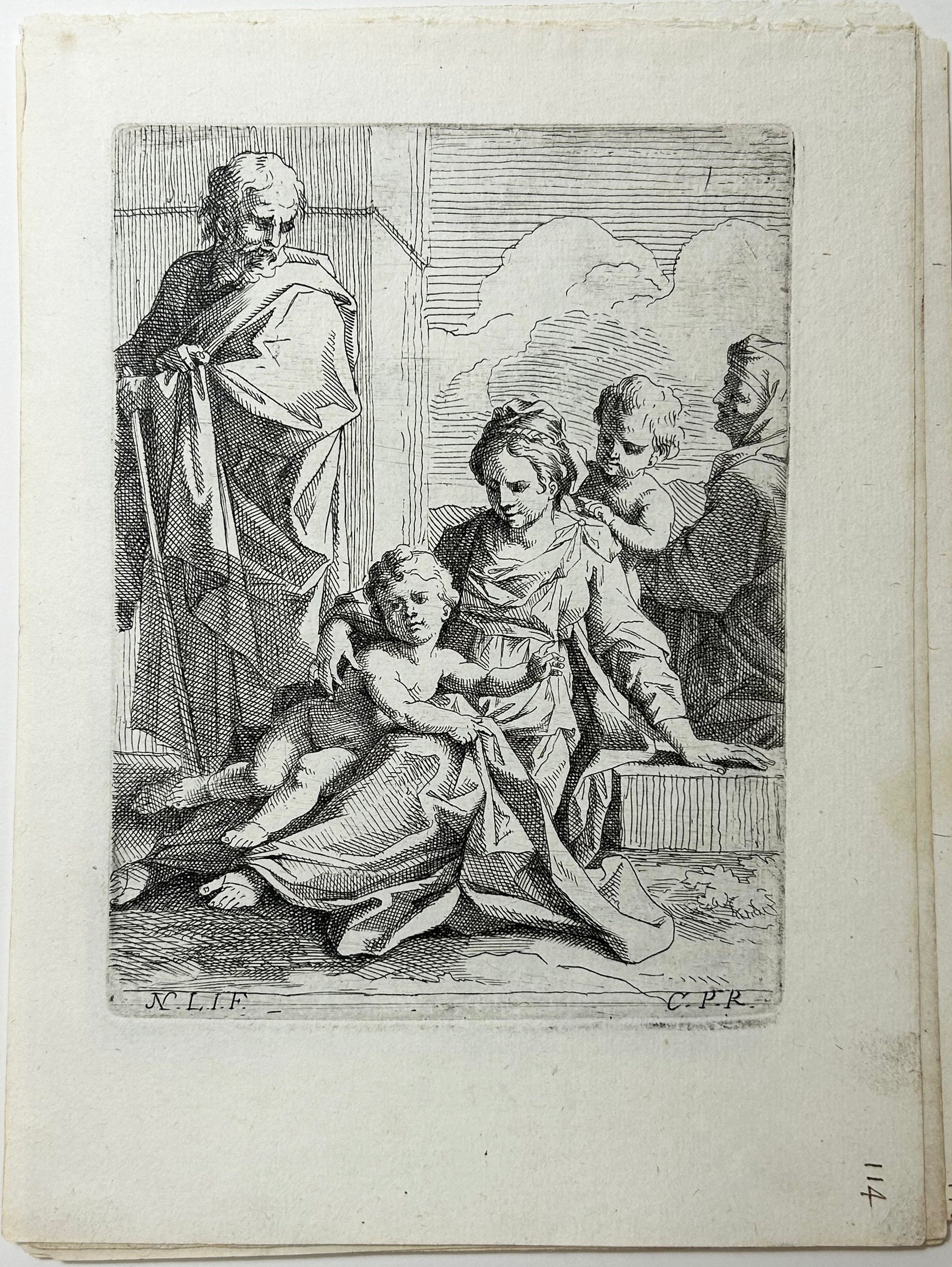Saintes Familles et Vierges.
