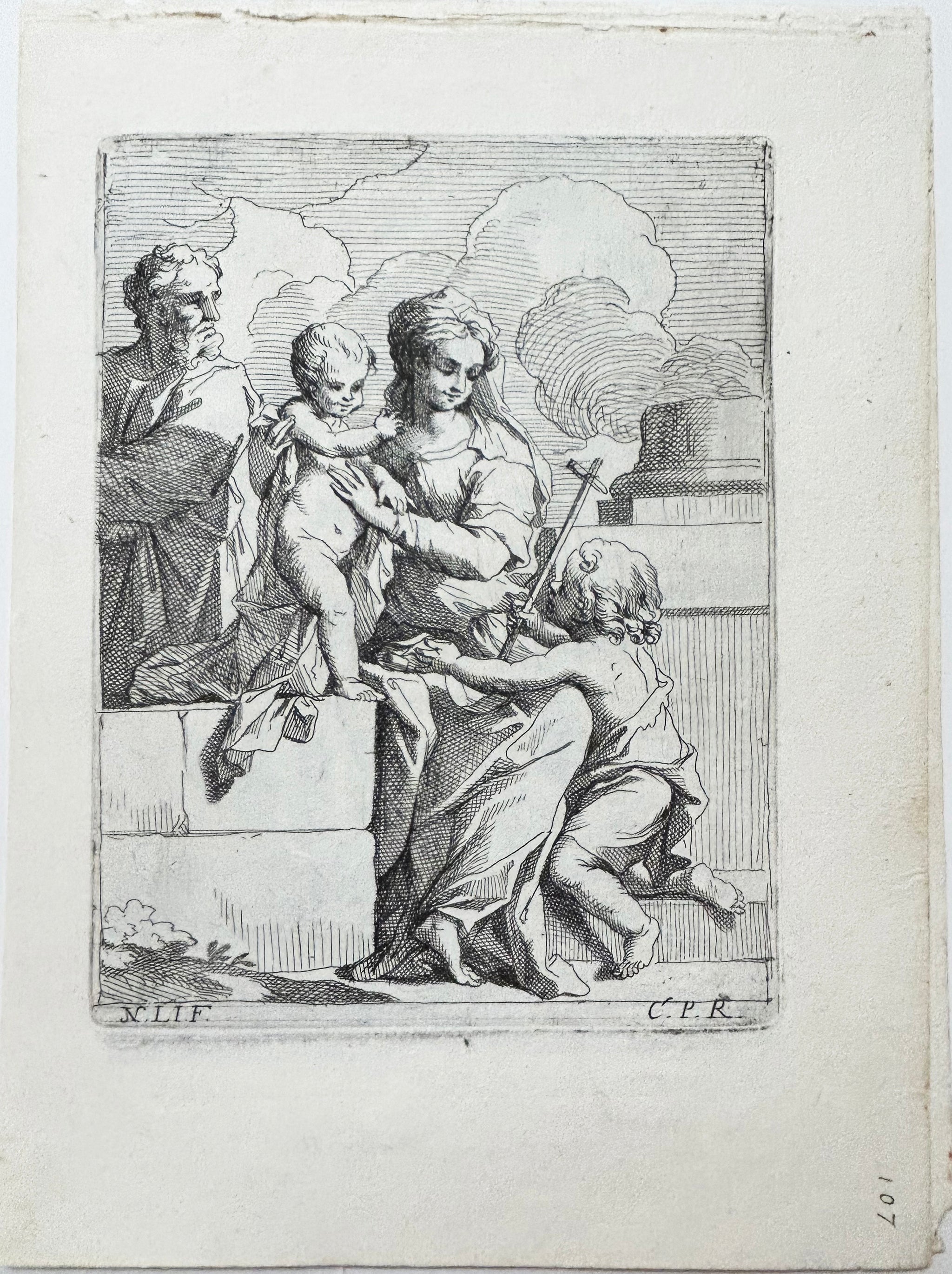 Saintes Familles et Vierges.