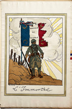 Charger l'image dans la galerie, Quelques drapeaux français.  1917.