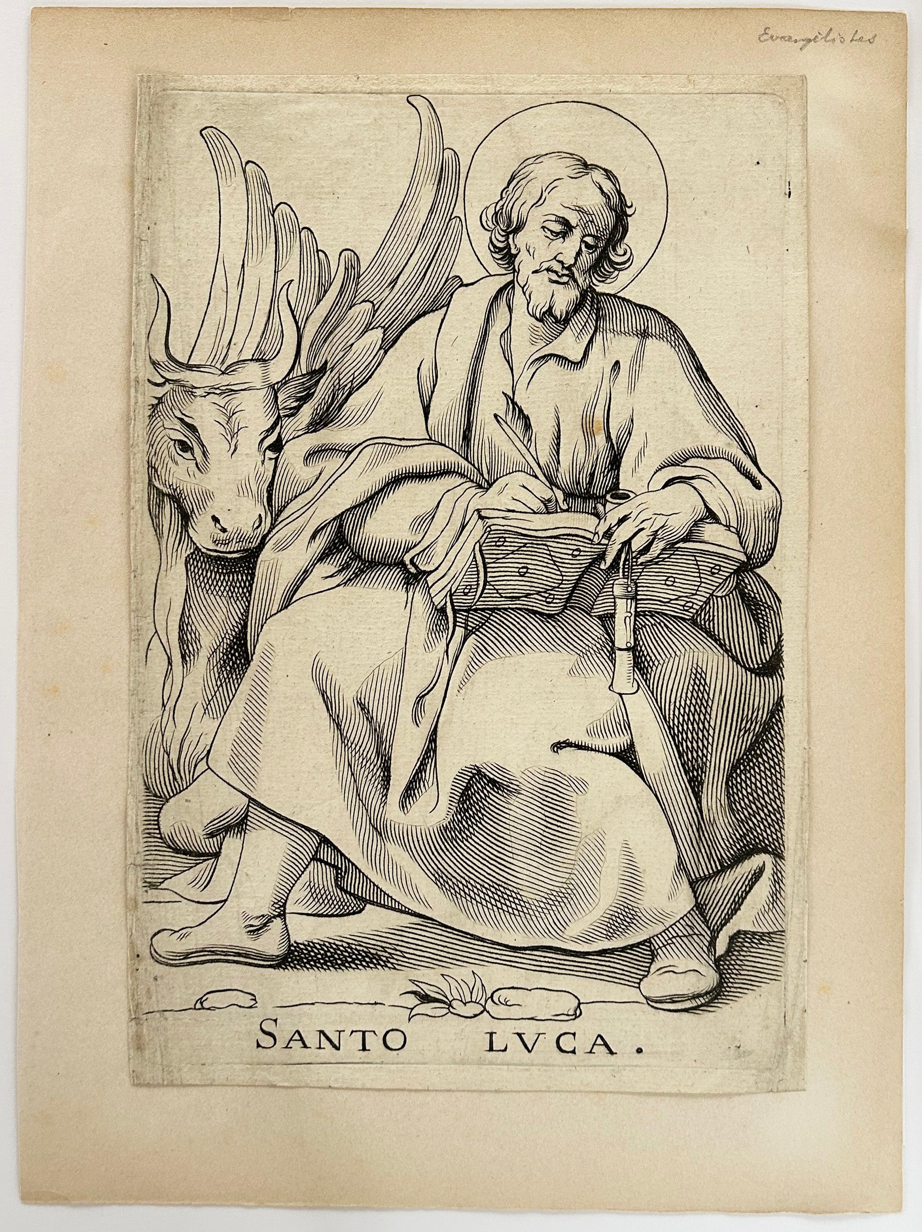 Santo Luca. Saint Luc l'Evangéliste.