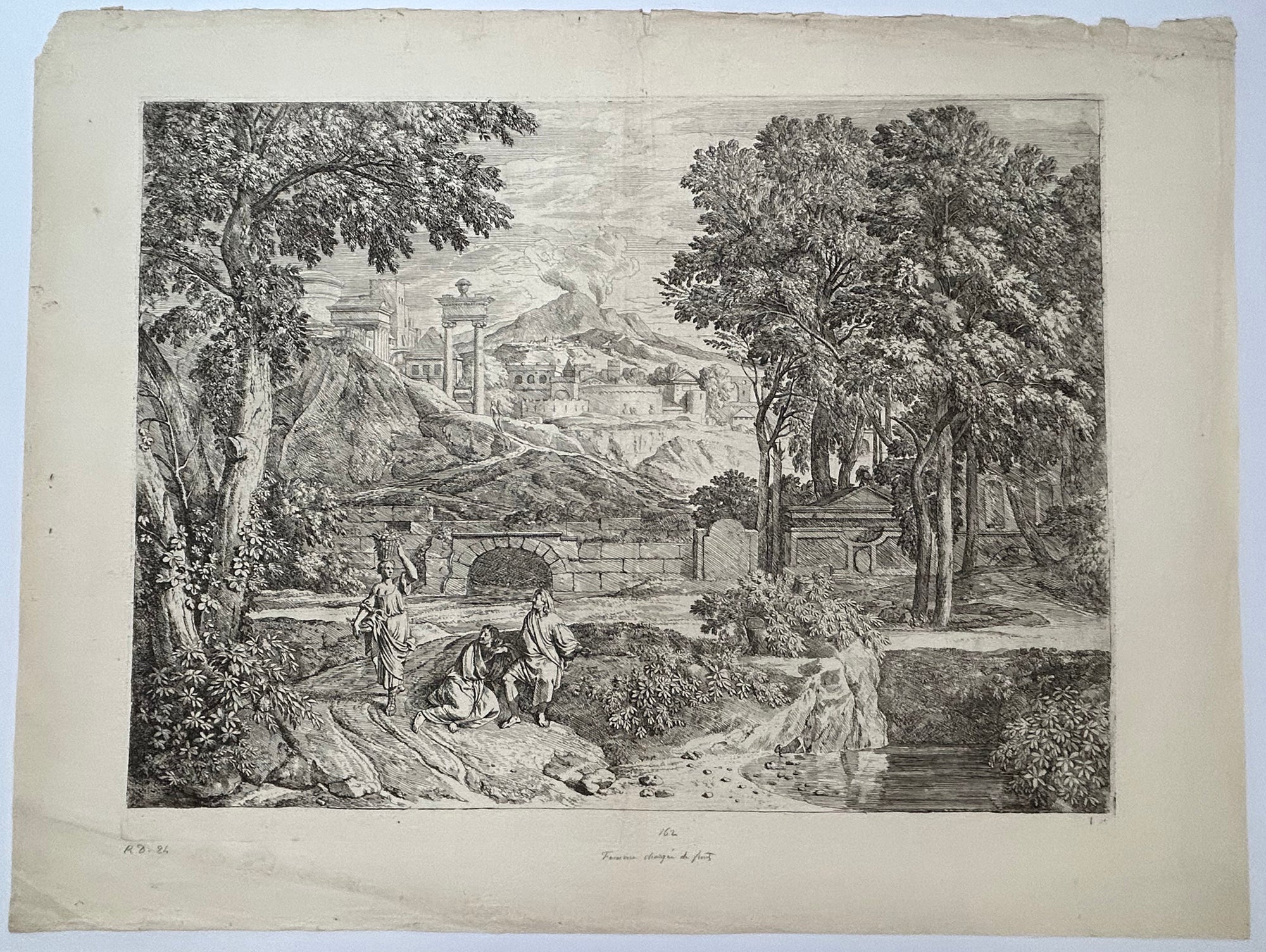 La femme chargée de fruits.