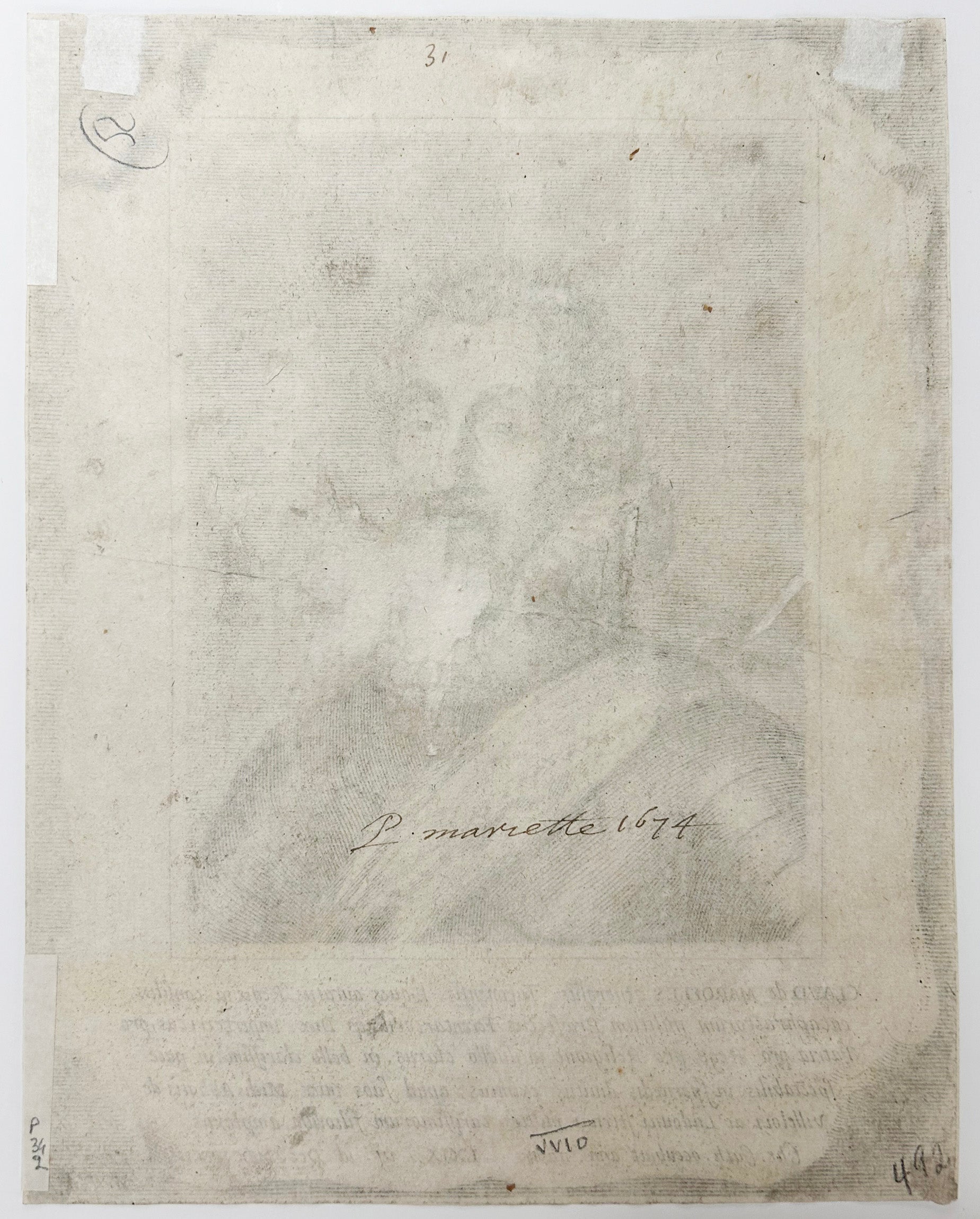 Portrait de Claude de Marolles, ecclésiastique et homme politique français (1753†1794).