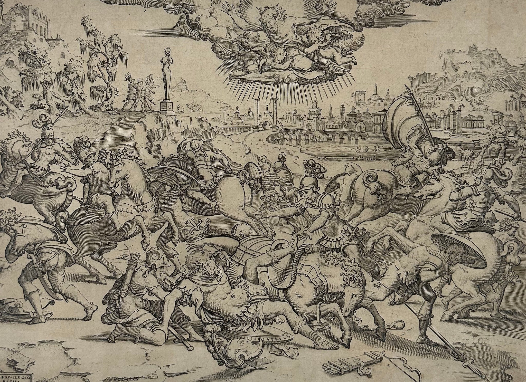La conversion de Saint Paul.  1550-1567.