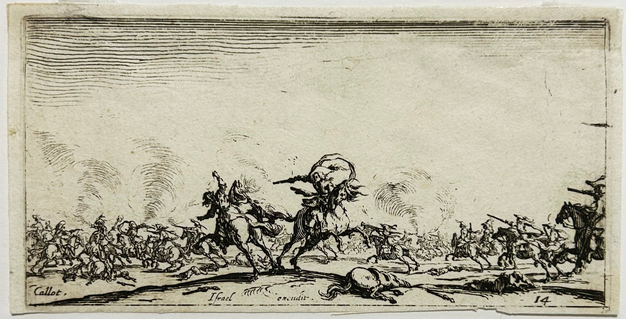 Le combat au pistolet (Les combats de cavalerie).