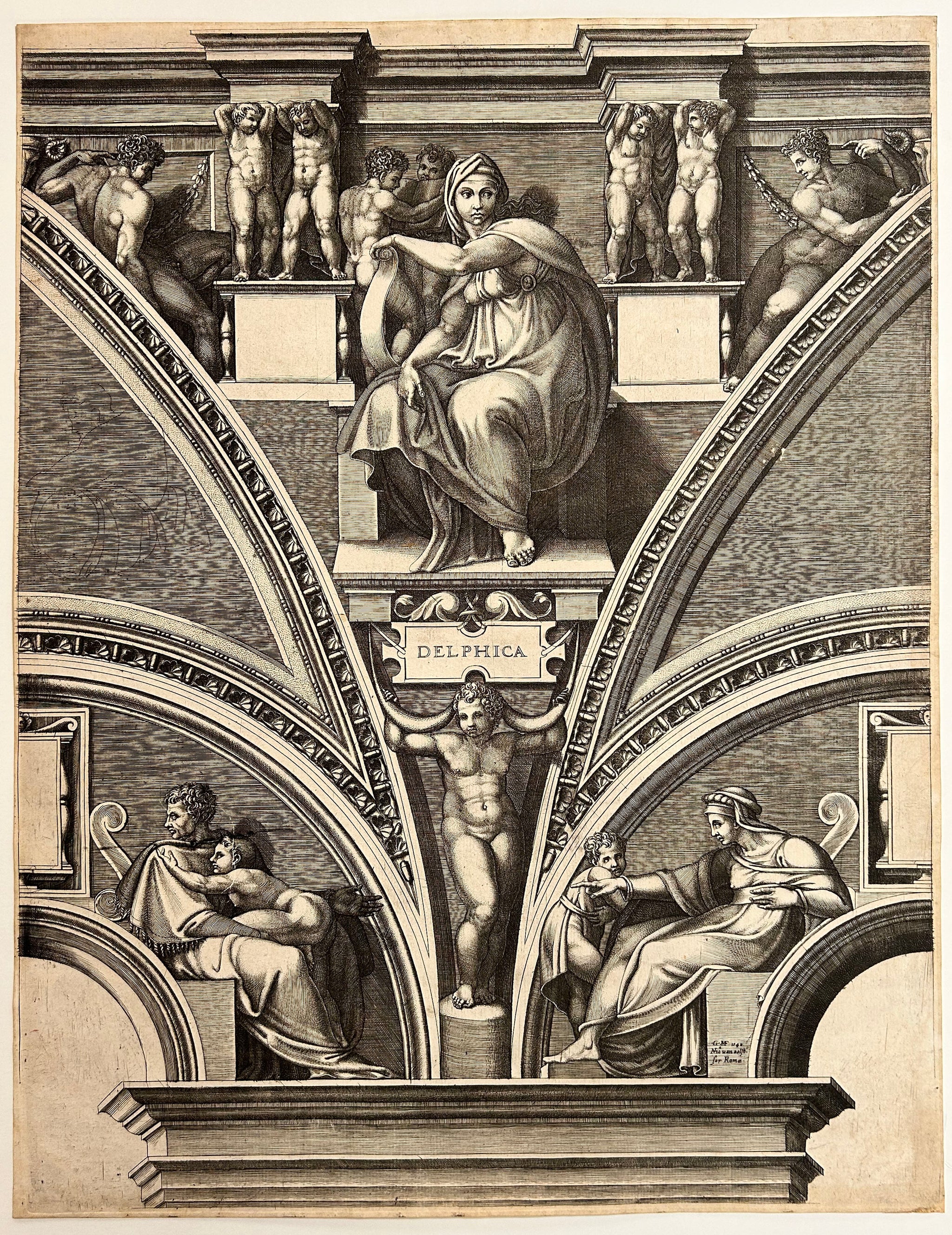 Delphica. La Sibylle de Delphes. c.1570.