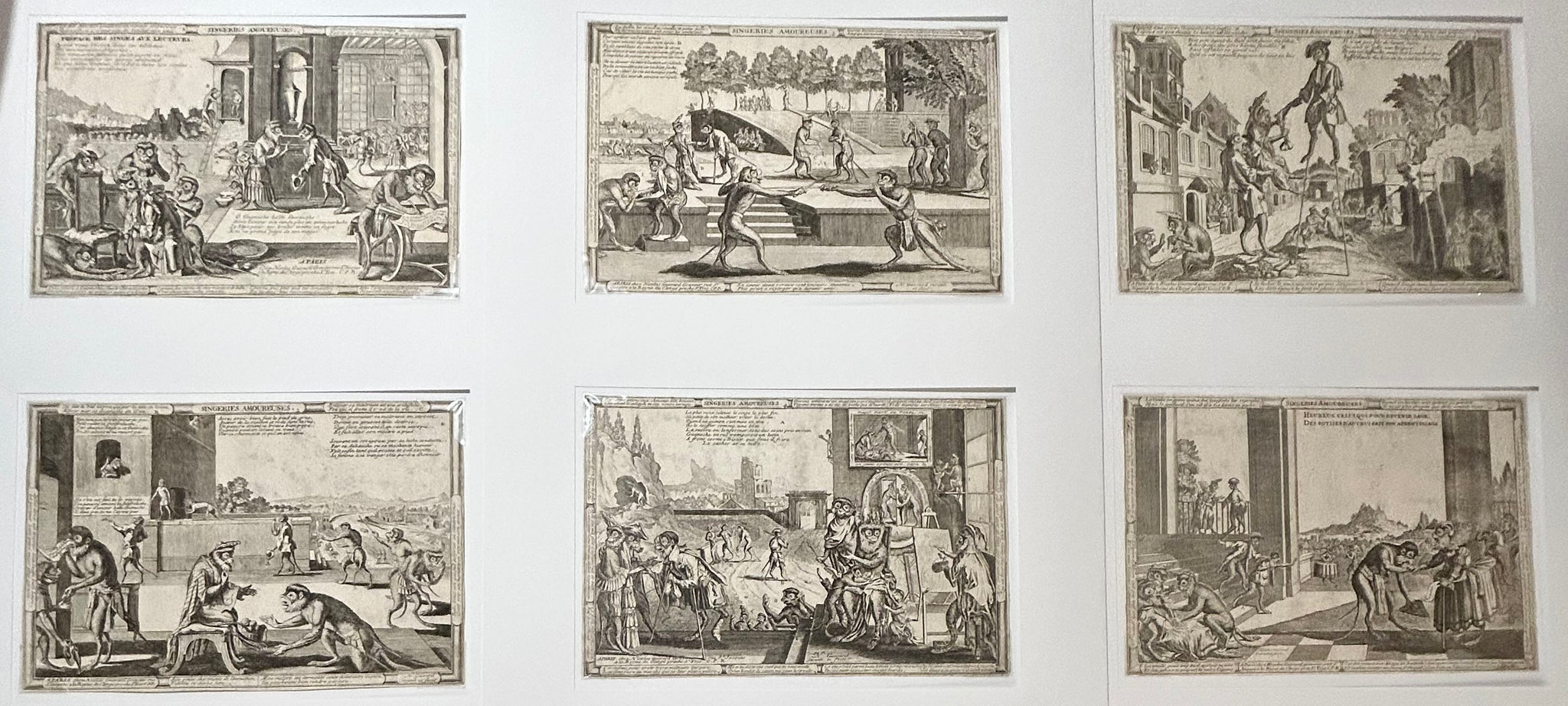 Singeries amoureuses. c.1690-1710.