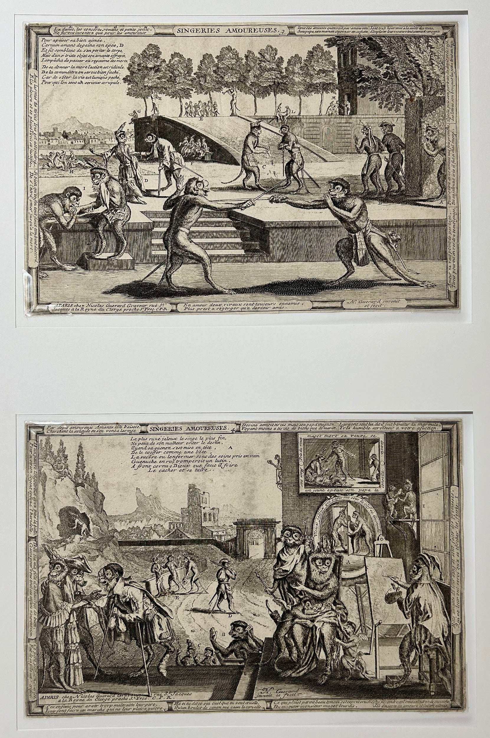 Singeries amoureuses. c.1690-1710.