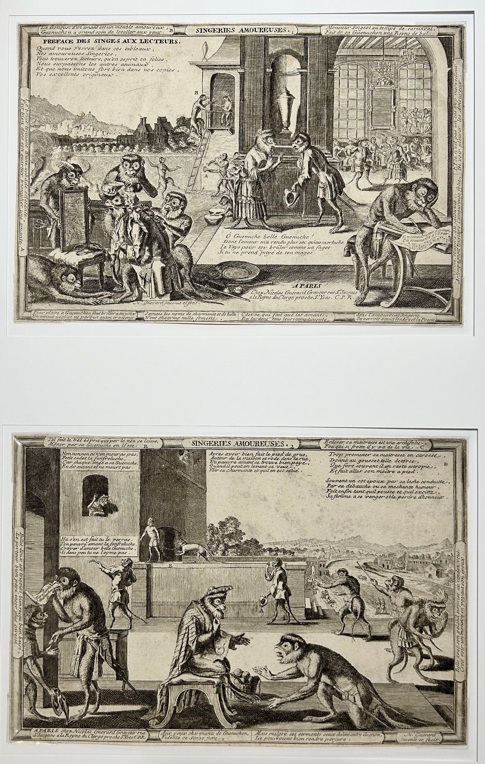 Singeries amoureuses. c.1690-1710.