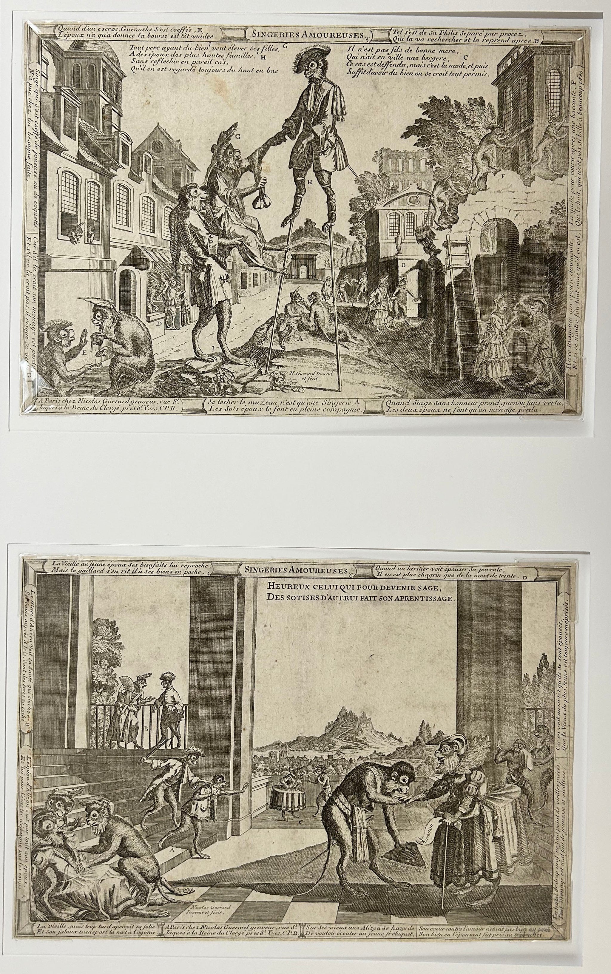 Singeries amoureuses. c.1690-1710.