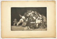 Charger l'image dans la galerie, Disparate general (Sottise générale). Unas de gato y habito de beato.  1815-1824.