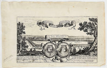 Charger l'image dans la galerie, Différentes vues du château et des jardins, fontaines, cascades, canaux et parterres de Liencourt.  1656.