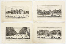 Charger l'image dans la galerie, Différentes vues du château et des jardins, fontaines, cascades, canaux et parterres de Liencourt.  1656.