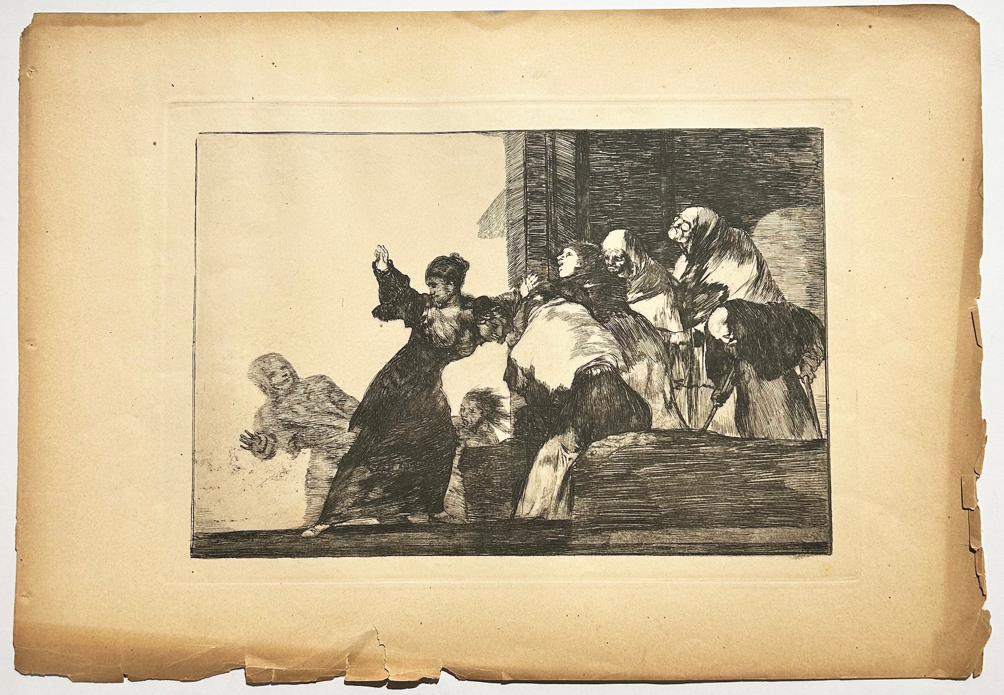 Disparatre pobre (Pauvre sottise).  1815-1824.