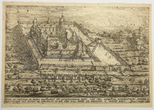 Charger l'image dans la galerie, Plan du Chasteau de Moyen ancienement dit Quiquengrogne basti l'an 1441, assiègé par Monseigneur du Hallier, Gouverneur des Duchés de Lorraine et de Bar, l'an 1639.