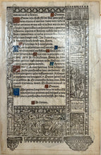 Charger l'image dans la galerie, Heures à l'usage de Paris.  1508.