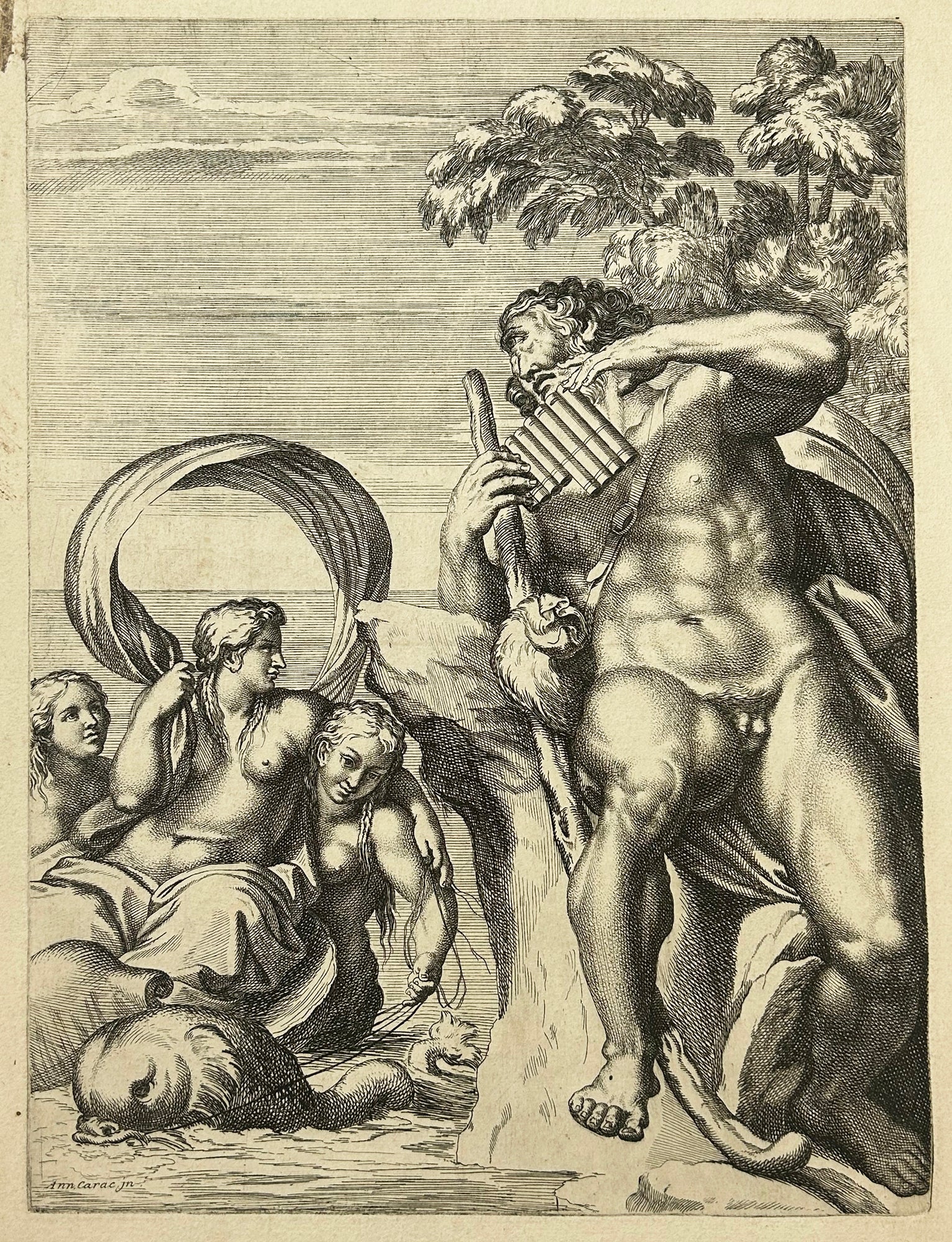 Polyphème et Galatée.