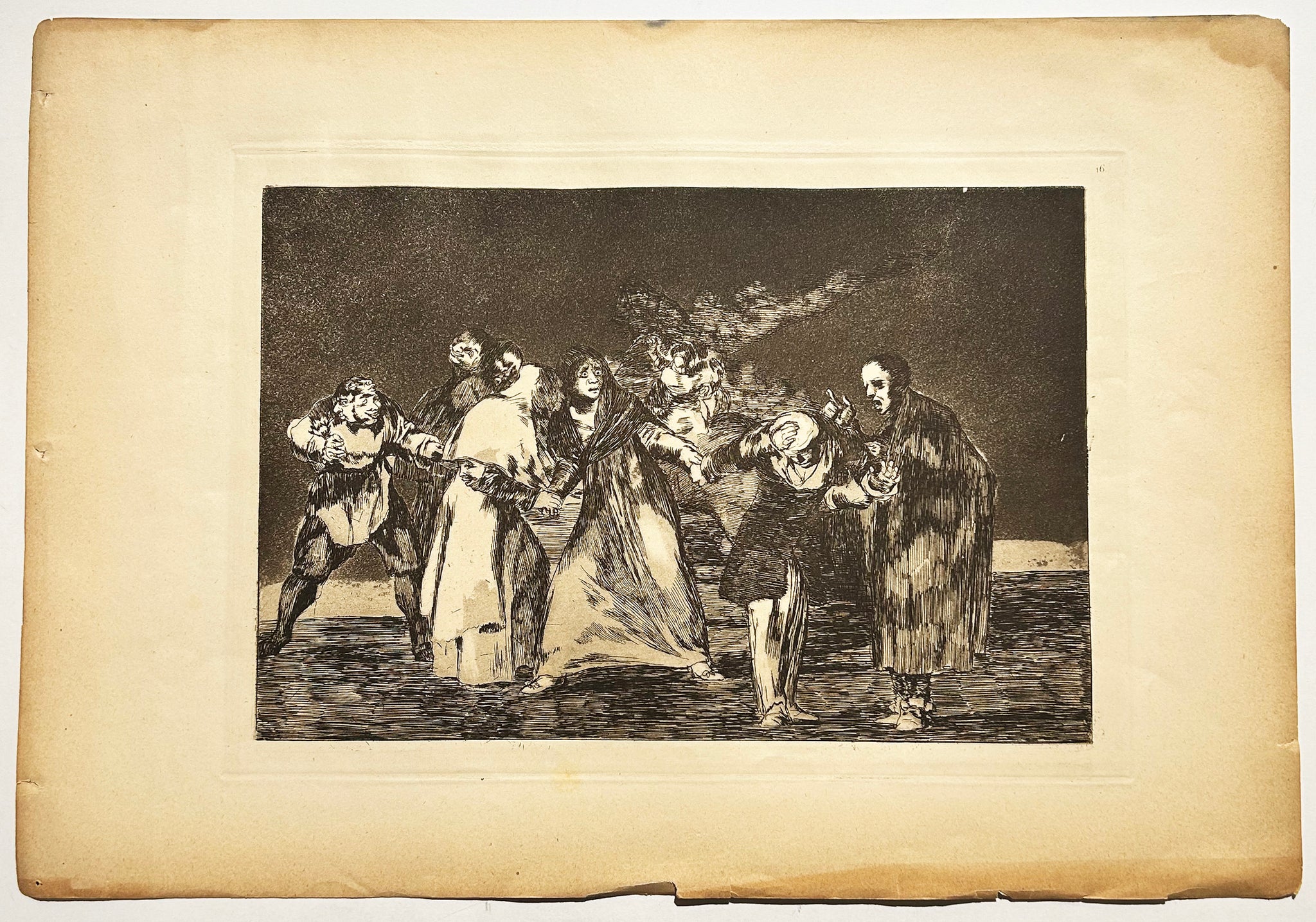 Les exhortations. Sanan cuchilladas mas no malas palabras. 1815-1824.