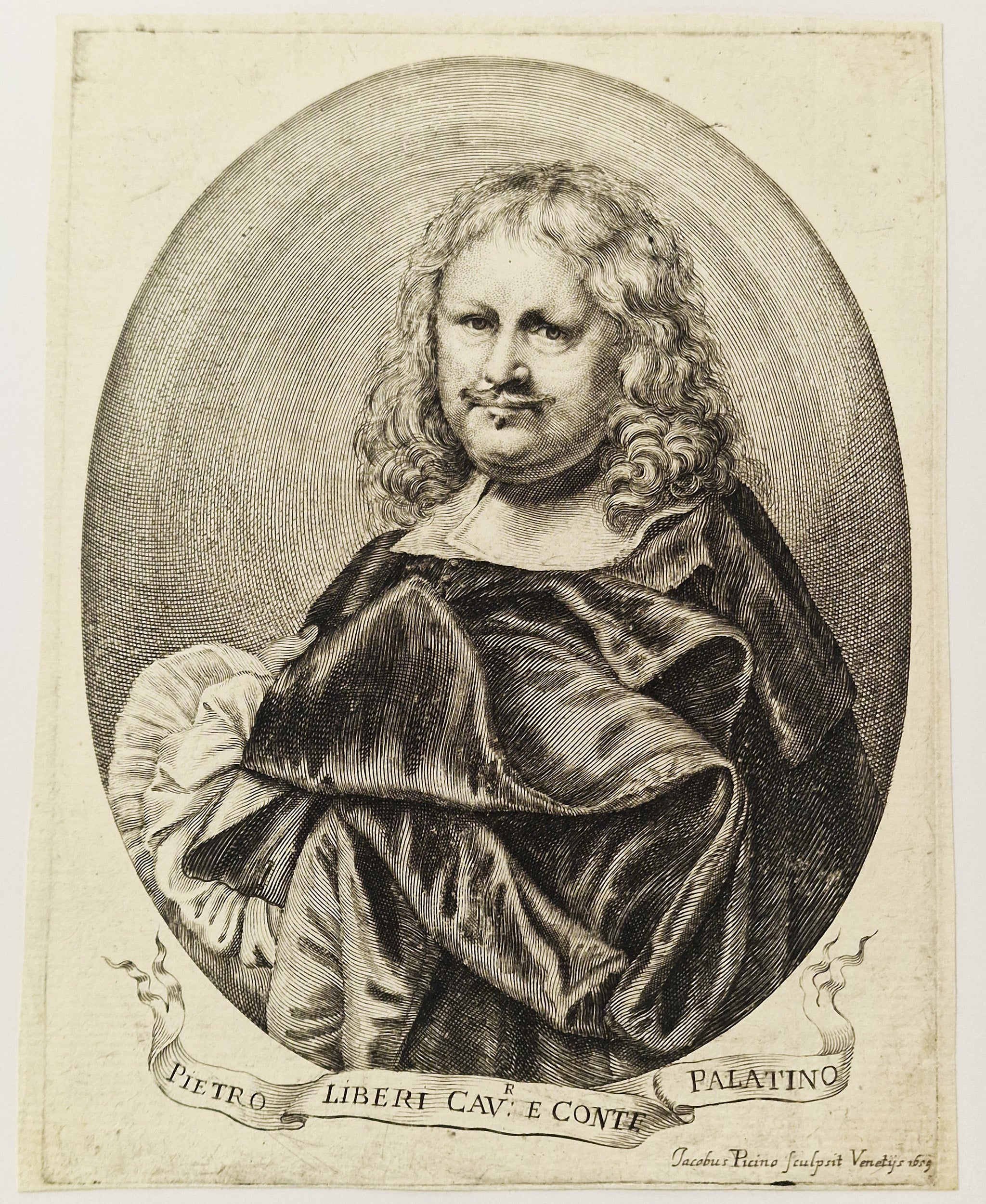 Portrait de Pietro Liberi (1605†1687). 1659.