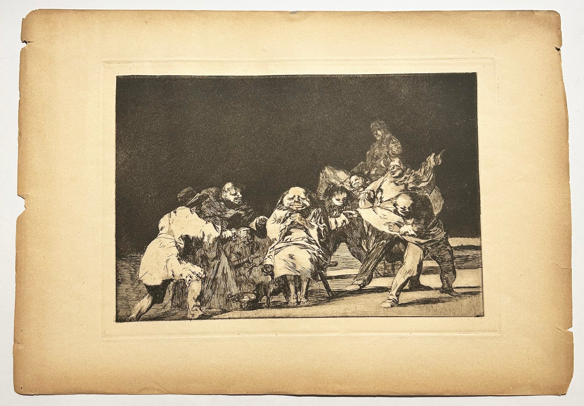 La lealtad (La loyauté). El que no te ama, burlando te difama. 1815-1824.