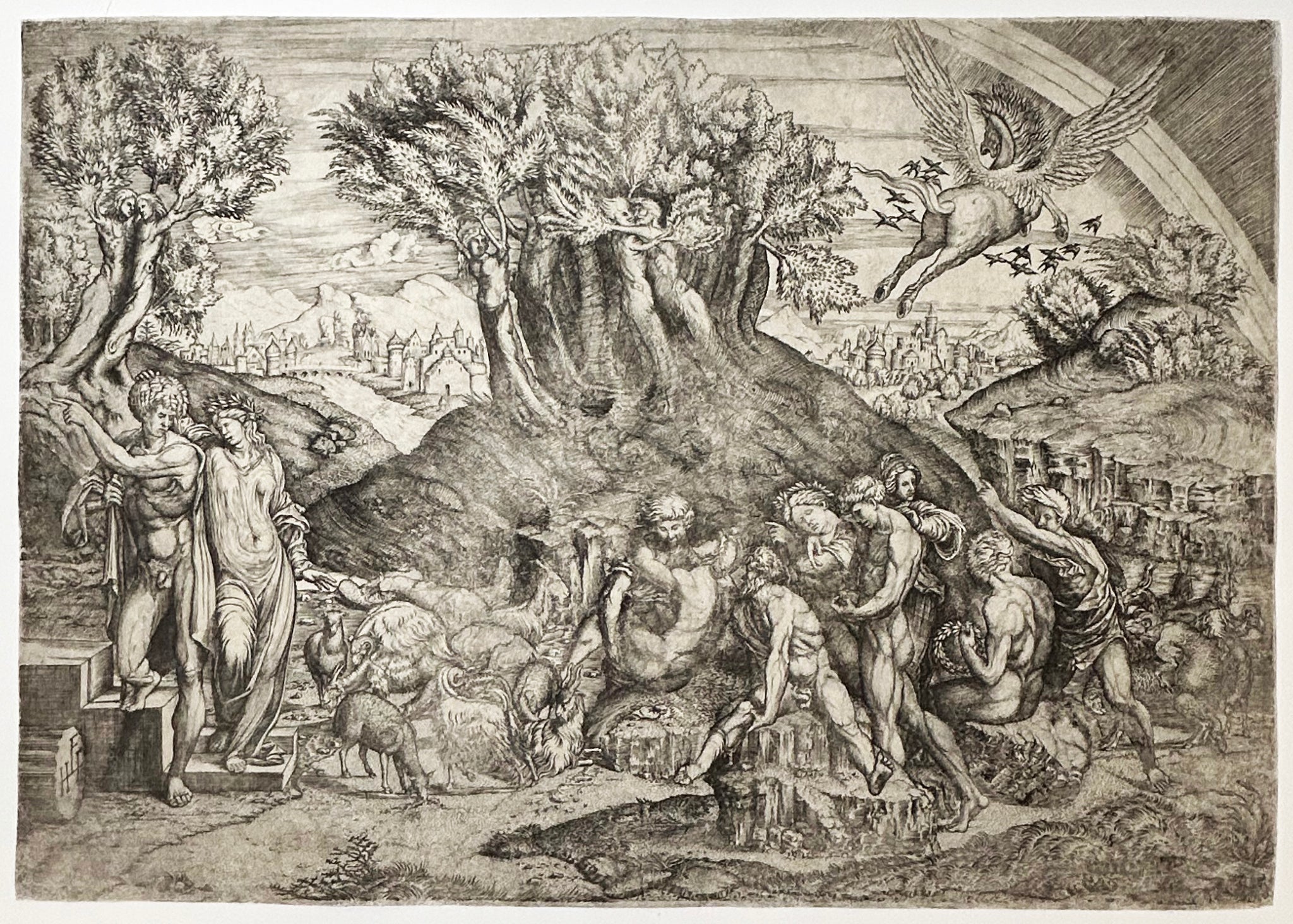 Le Parnasse profané.  1530-1540.