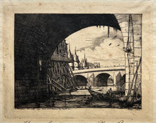 Charger l'image dans la galerie, L'arche du Pont Notre-Dame. 1853.