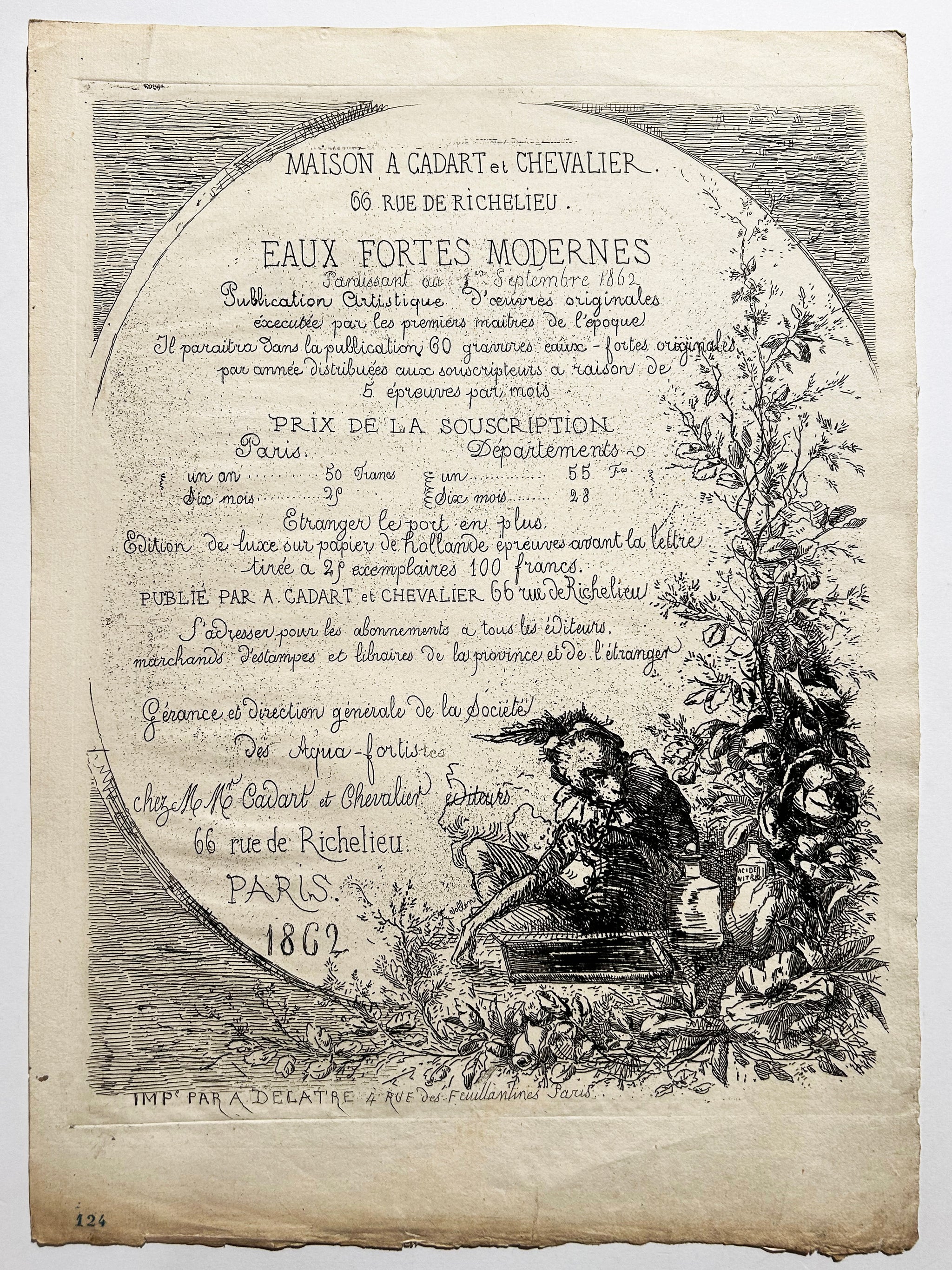 Prospectus. Annonce de publication des