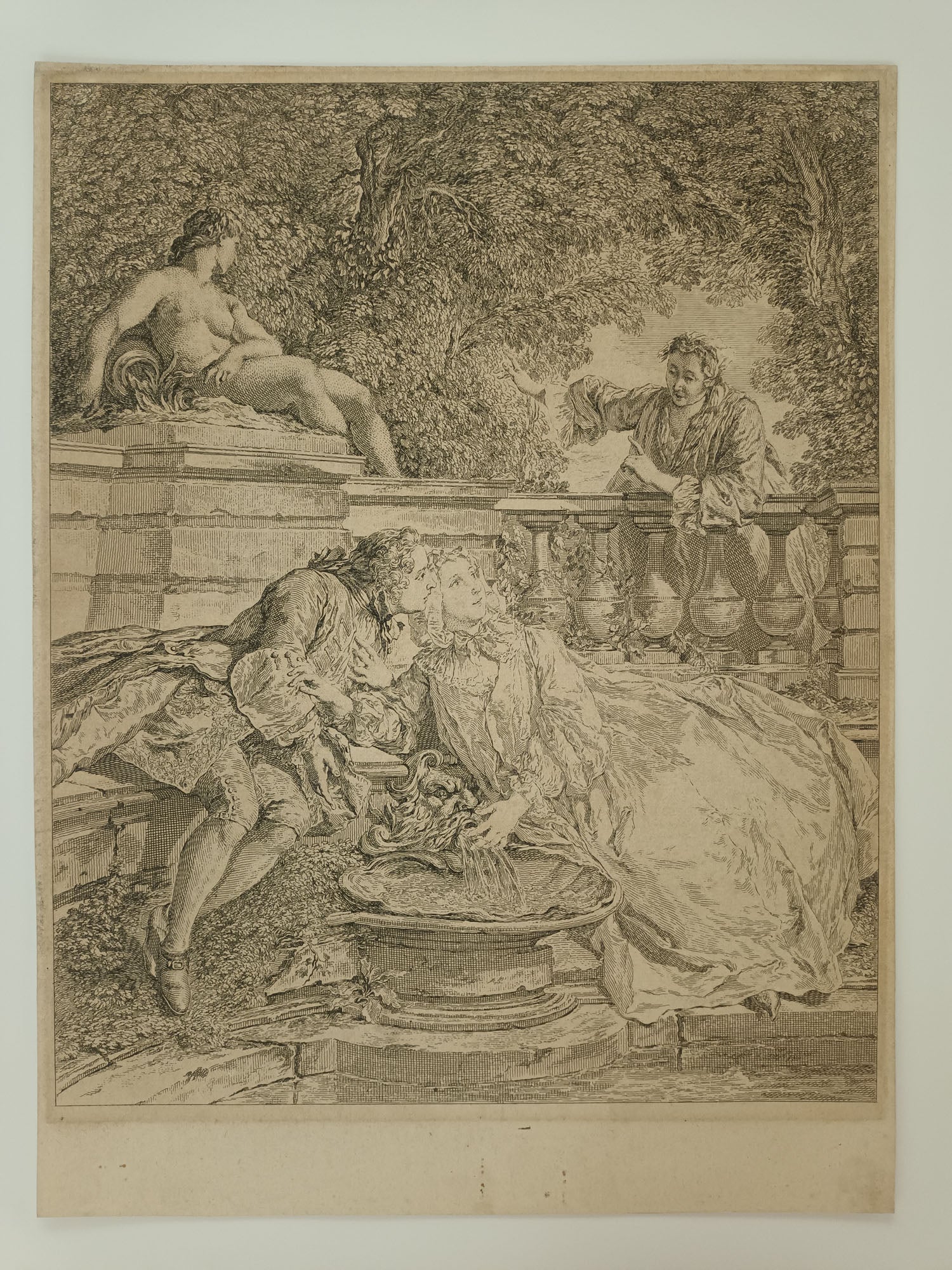 L'amant sans gêne. 1736.