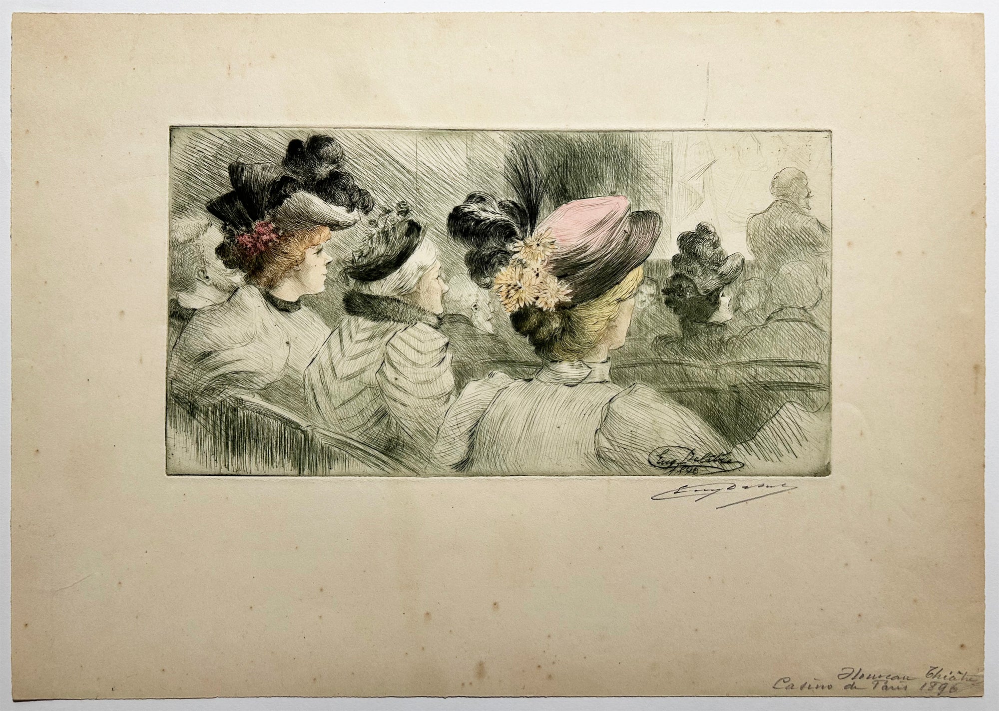 Nouveau Théâtre : Casino de Paris. 1896.