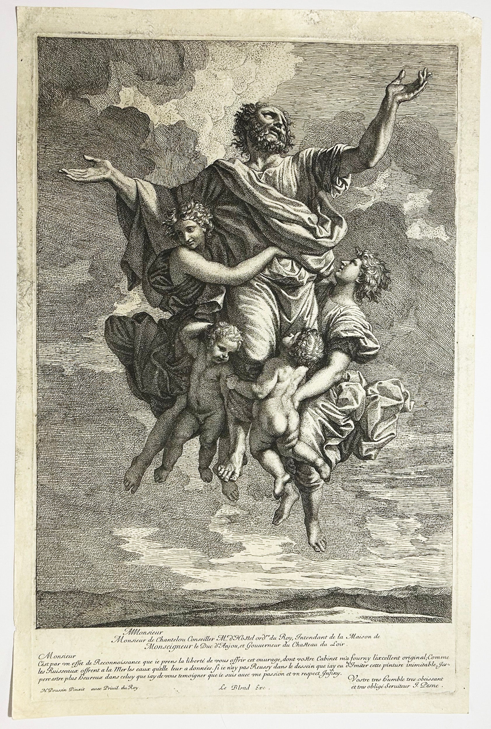 Le Ravissement de Saint Paul.