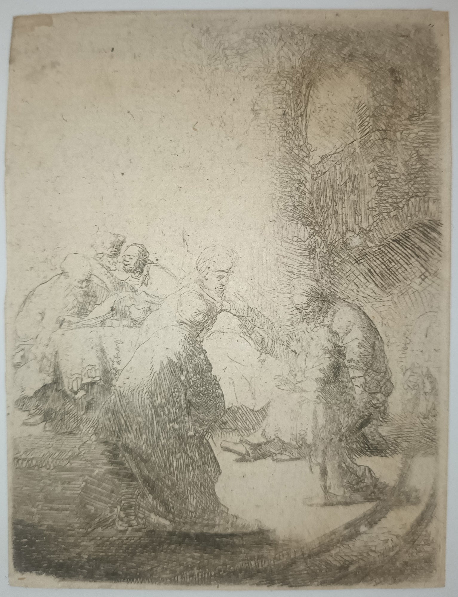 Jésus discutant avec les Docteurs de la loi : la petite planche, 1630.