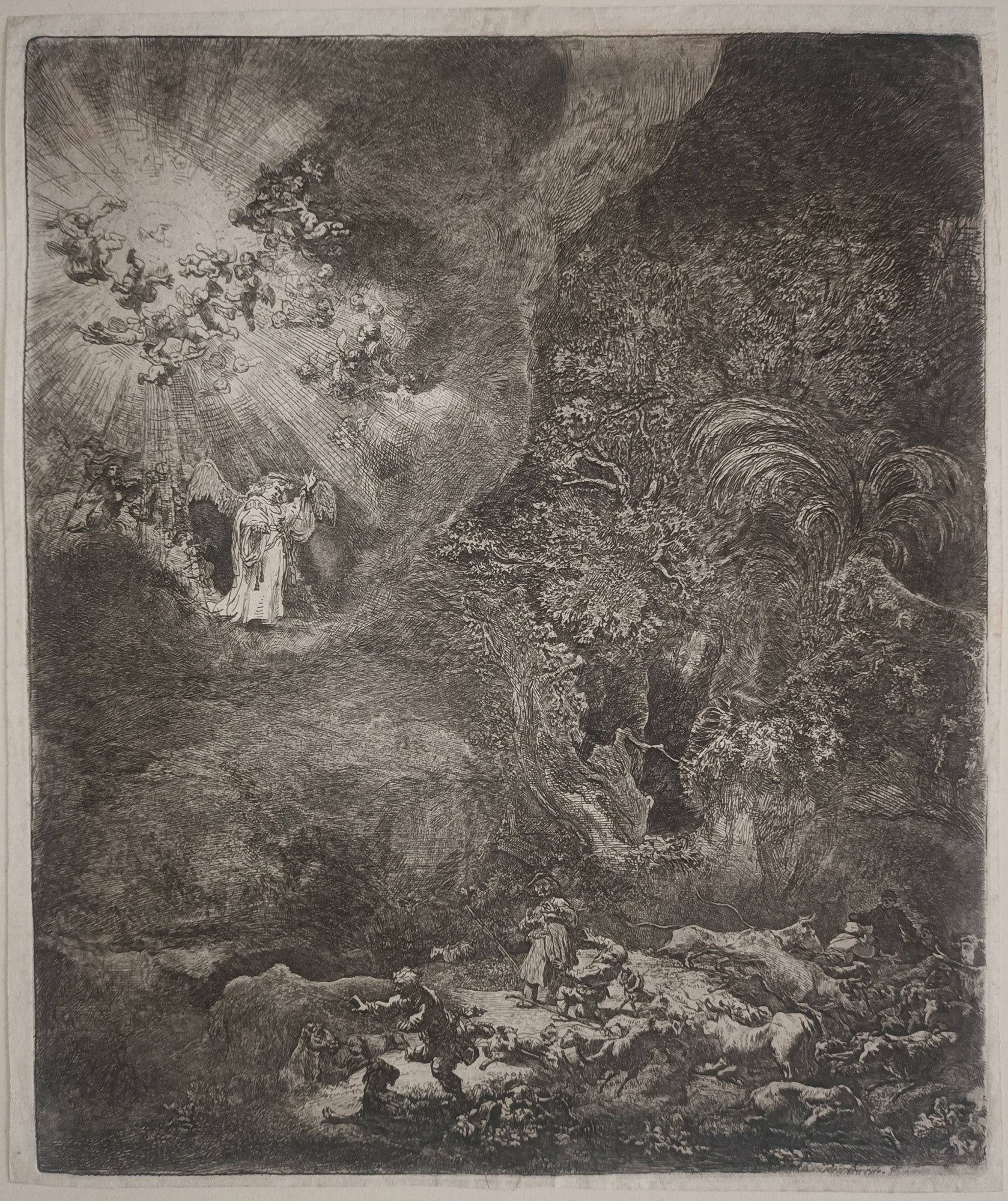 L'Annonciation aux bergers, 1634.