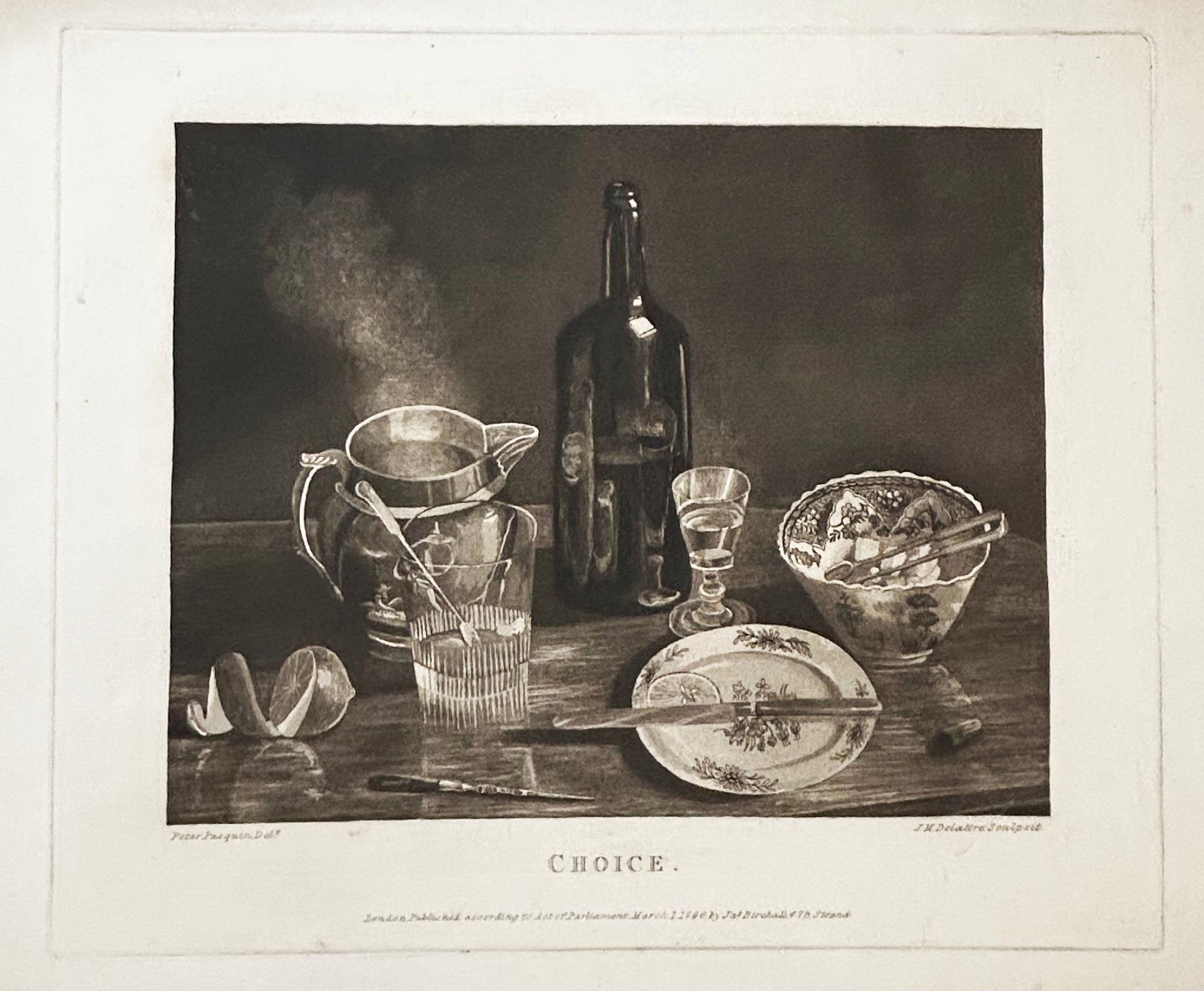 Penury; Necessity; Frugality & Choice. 1796.