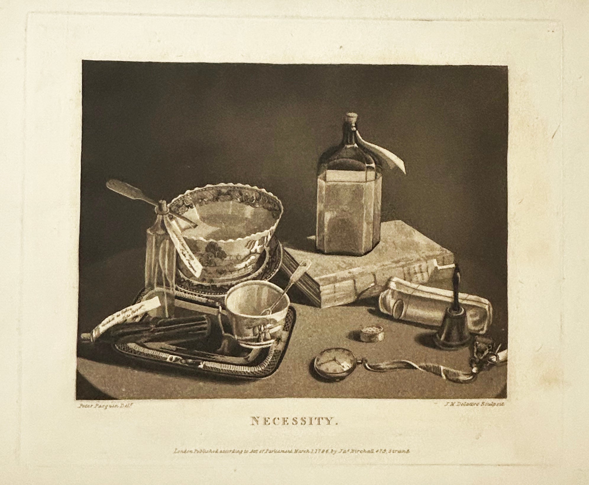 Penury; Necessity; Frugality & Choice. 1796.