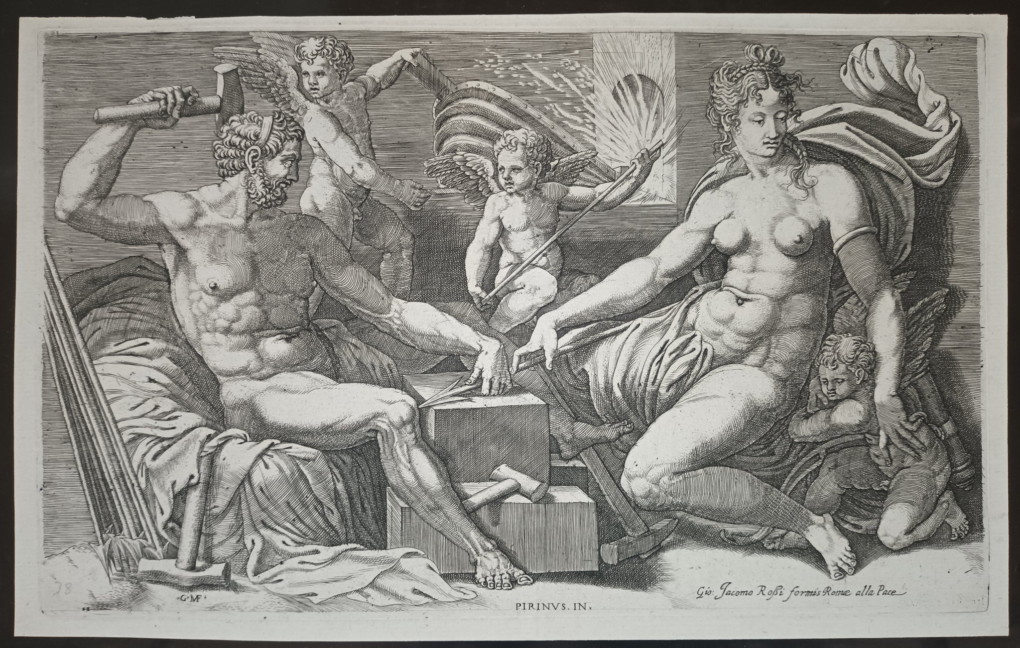 Vénus dans la forge de vulcain