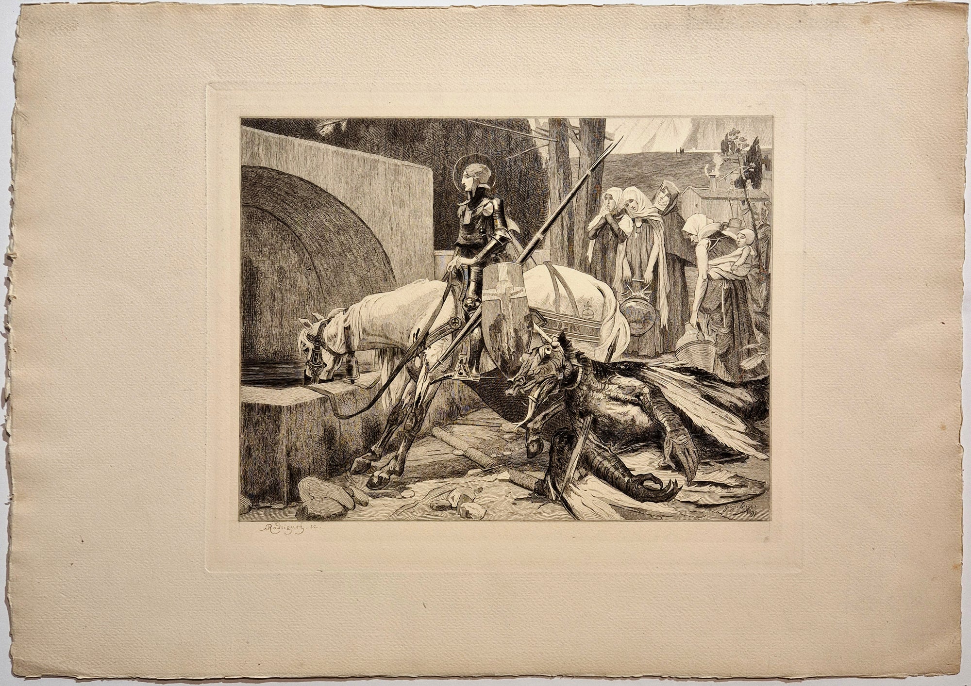 Saint Georges Vainqueur. 1897.