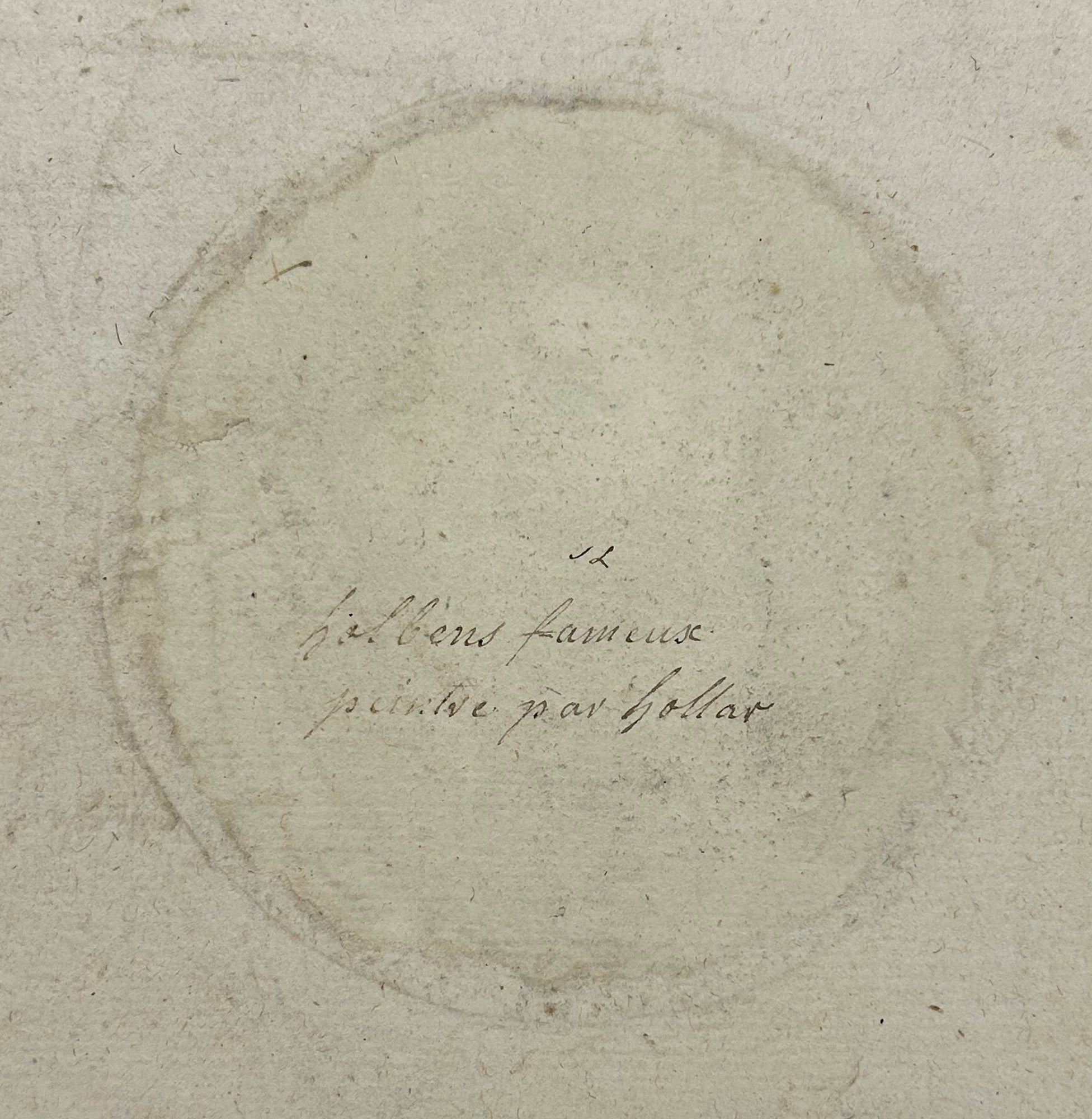 Portrait de Hans Holbein, peintre et graveur (c.1497†1543).  1647.