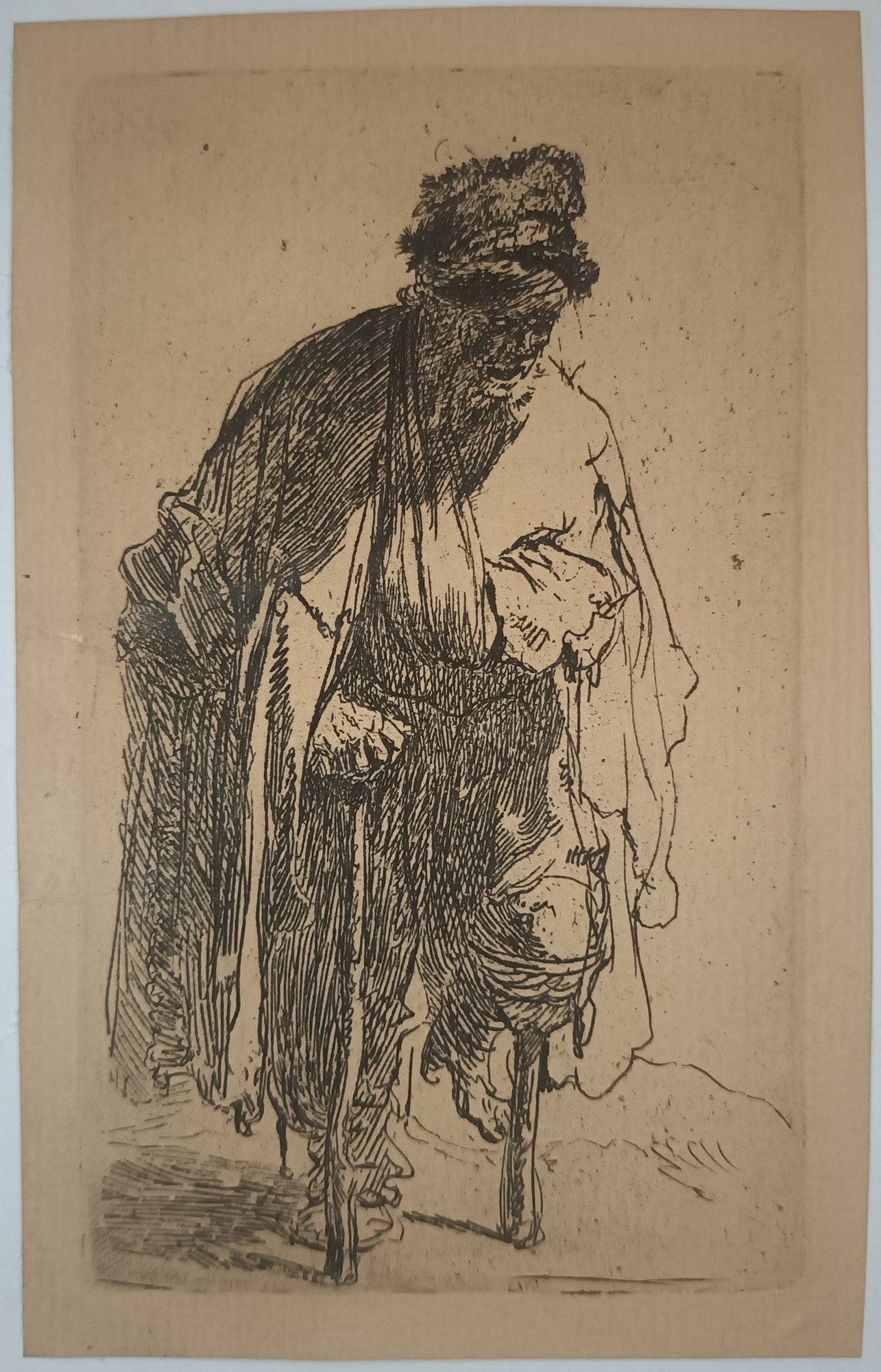 Mendiant à la jambe de bois, v. 1630