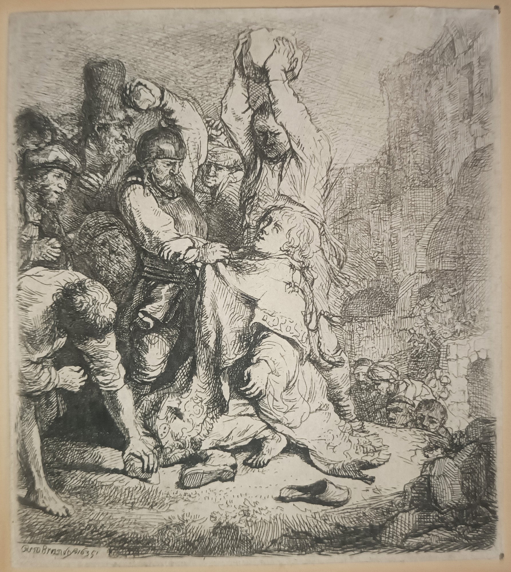 Le Martyre de Saint Étienne, 1635