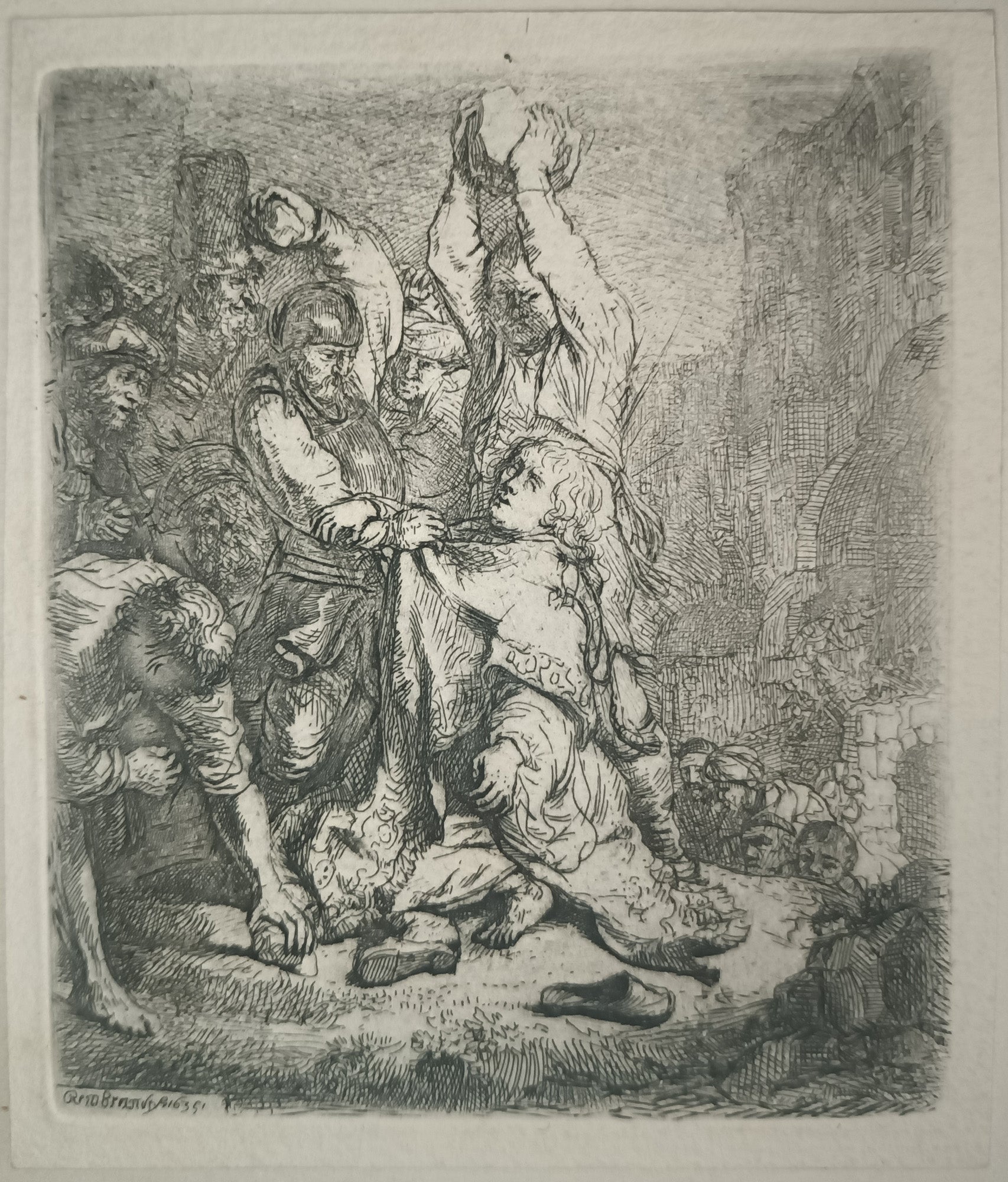 Le Martyre de Saint Étienne, 1635