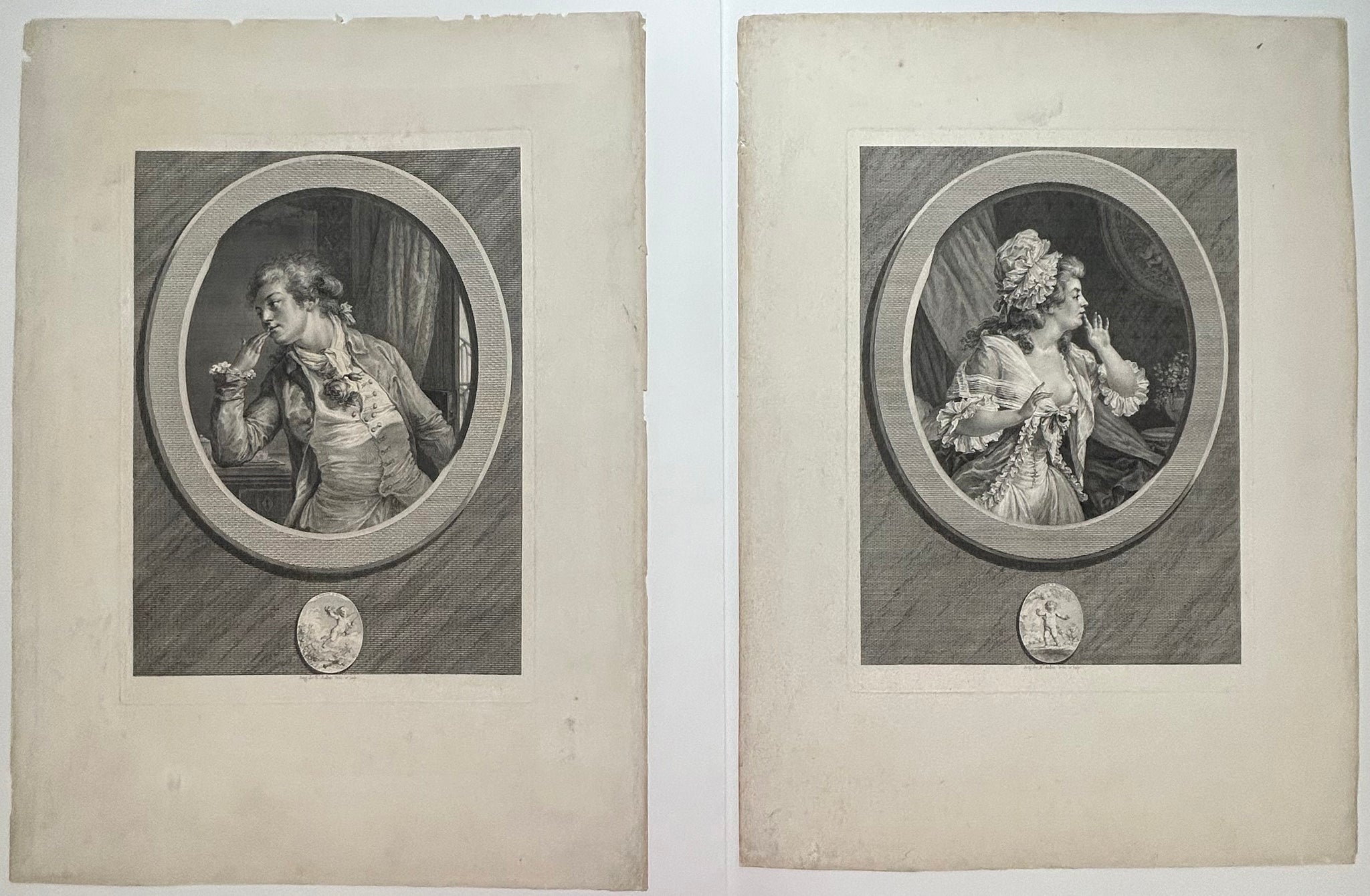 Au moins soyez discret & Comptez sur mes serments. 1789.