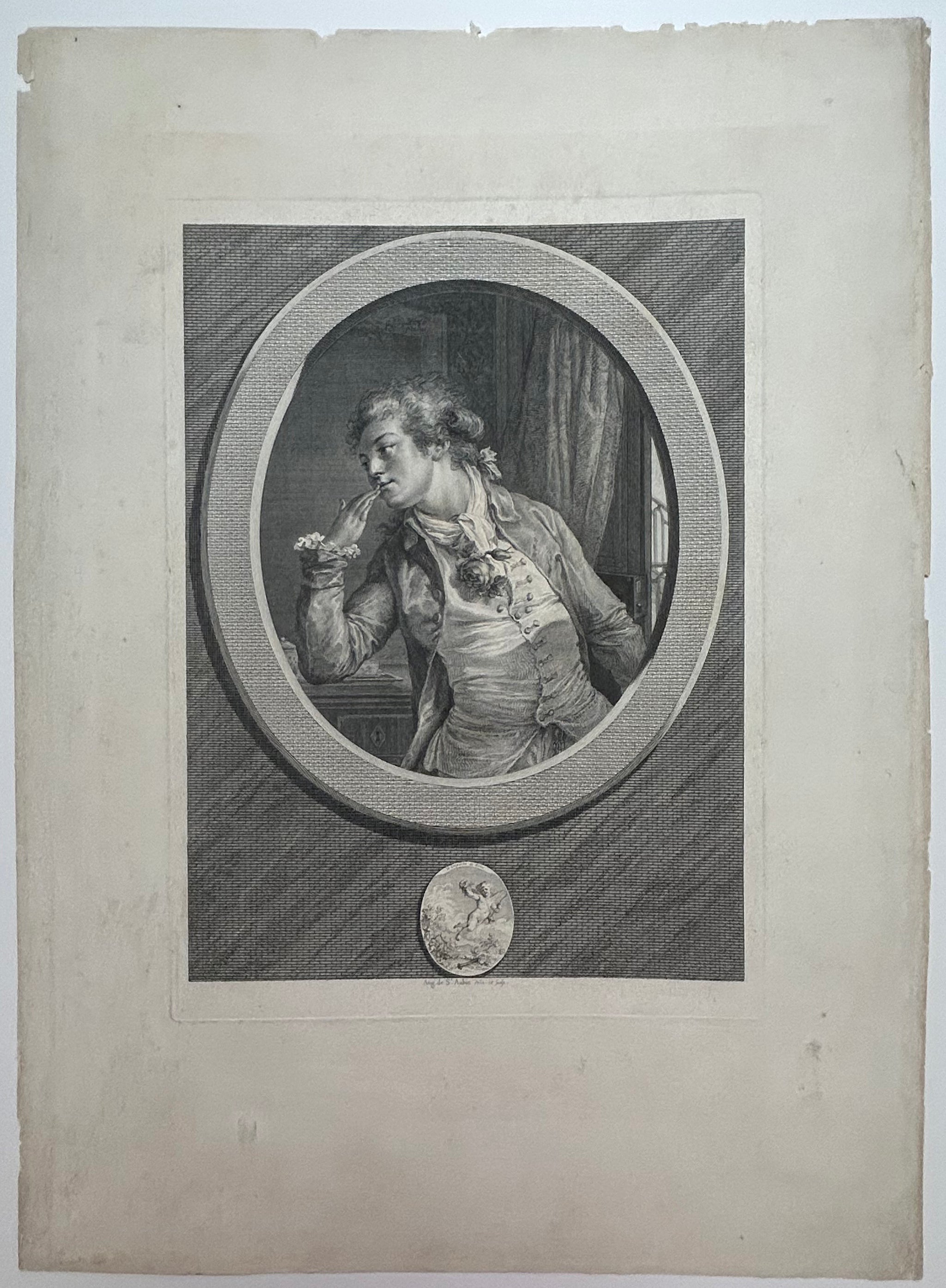 Au moins soyez discret & Comptez sur mes serments. 1789.