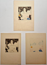 Charger l'image dans la galerie, MALO-RENAULT - Frontispice, Les Sonnets pour Hélène. 1924.