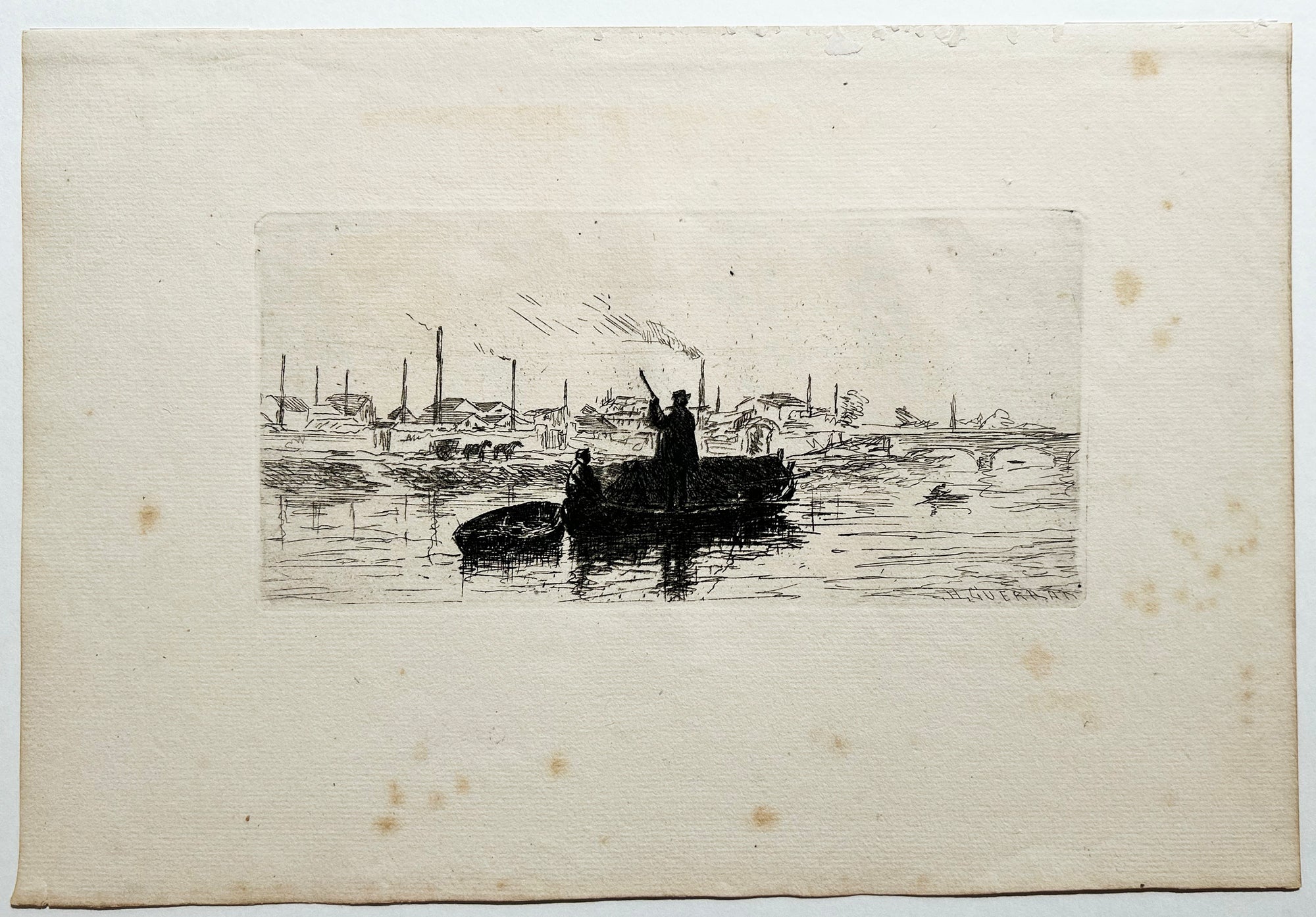 En Seine. 1876.