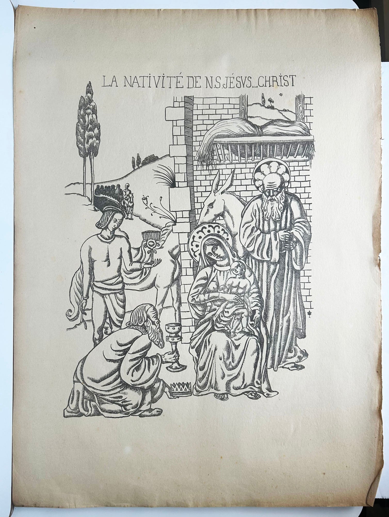 La Nativité de N. S. Jésus-Christ. 1895.