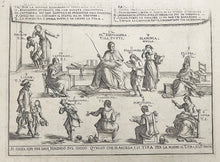 Charger l'image dans la galerie, Gioco di Madona Bernardina Mastra di Scola, così parla a' suoi Scolari.  1692.