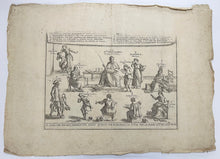 Charger l'image dans la galerie, Gioco di Madona Bernardina Mastra di Scola, così parla a' suoi Scolari.  1692.