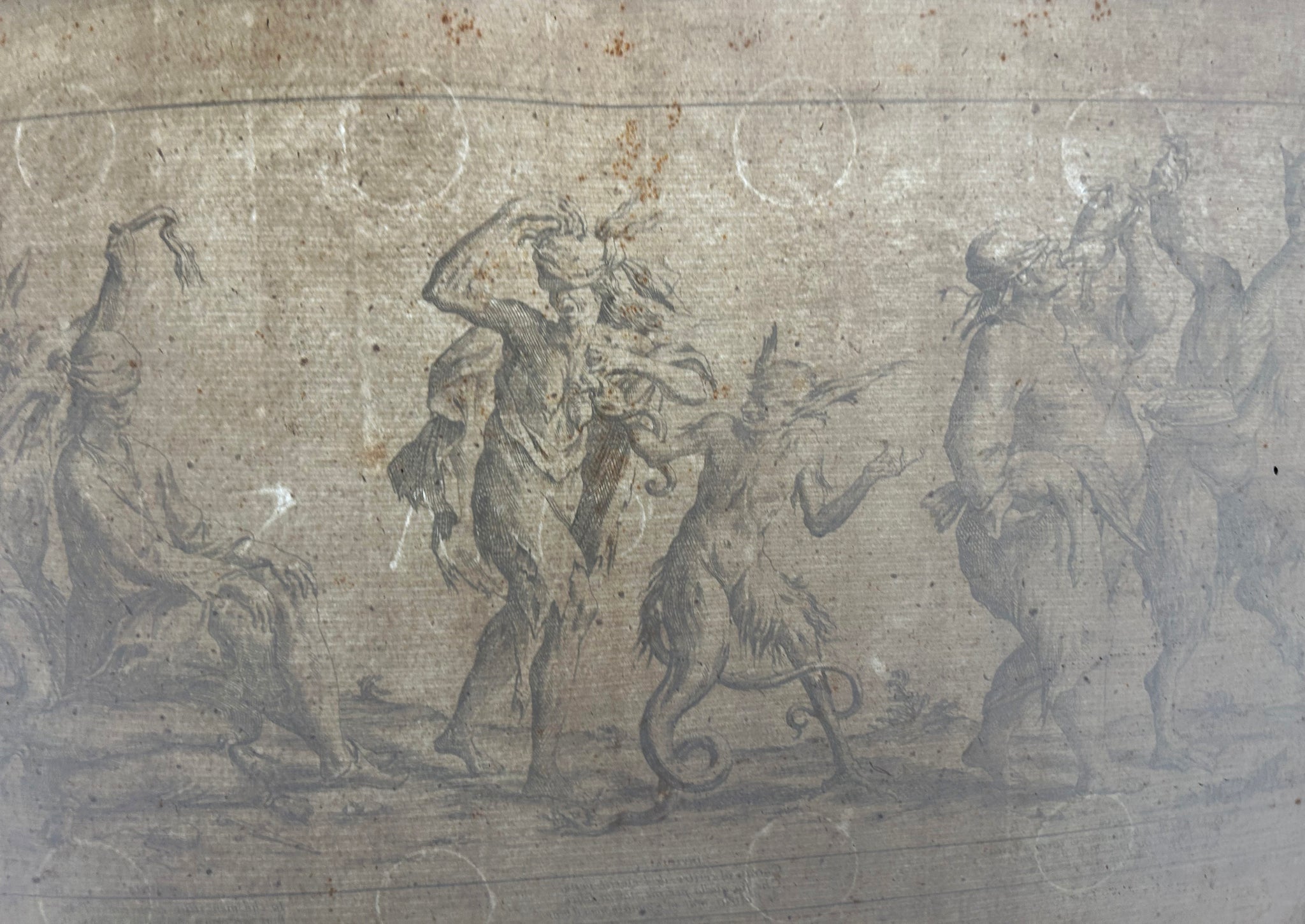 Gola, Invidia, Accidia. Planche n°3 de la suite