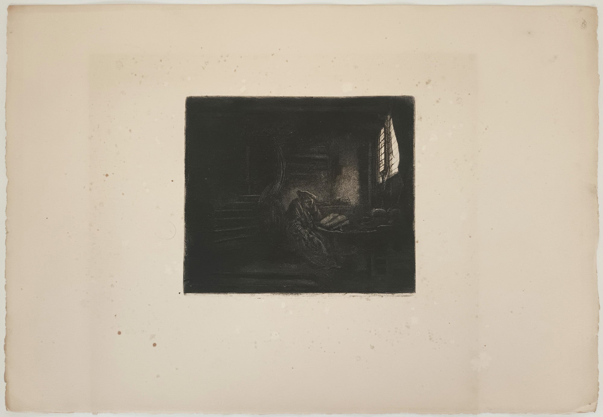 Saint Jérôme dans une chambre obscure, 1642