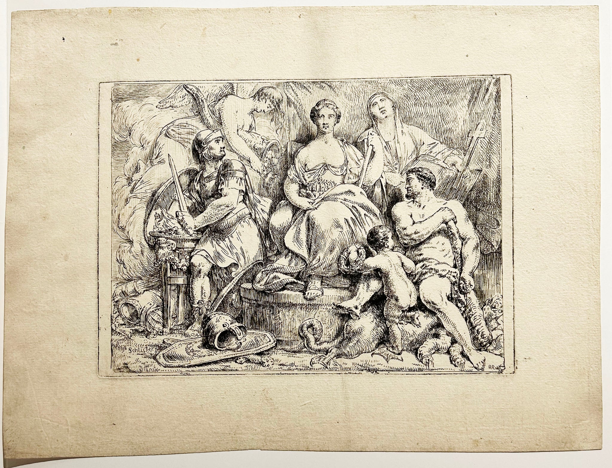Allégorie de la Gouvernance. c.1780.