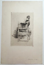 Charger l'image dans la galerie, La femme au chien.  1889.